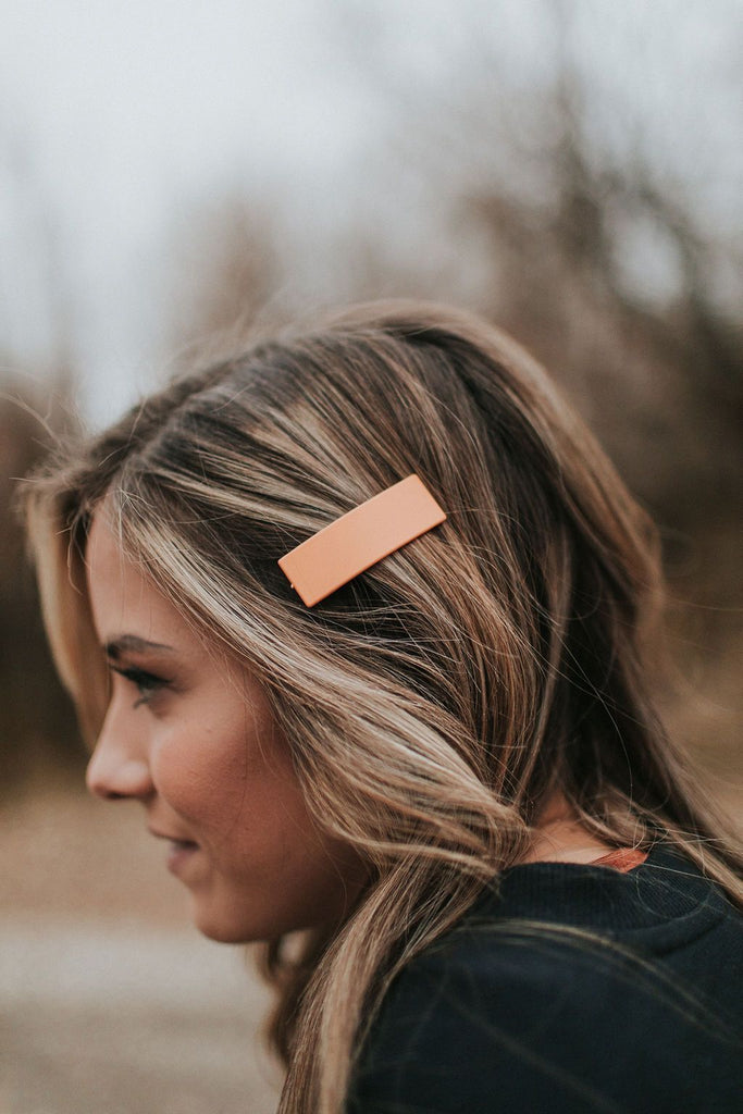 Hair Clip-Orange