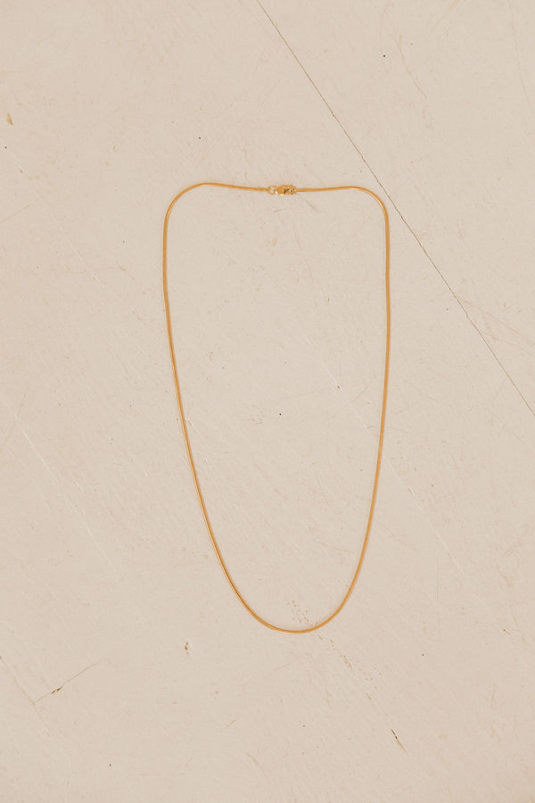 Florence Chain Necklace-Gold