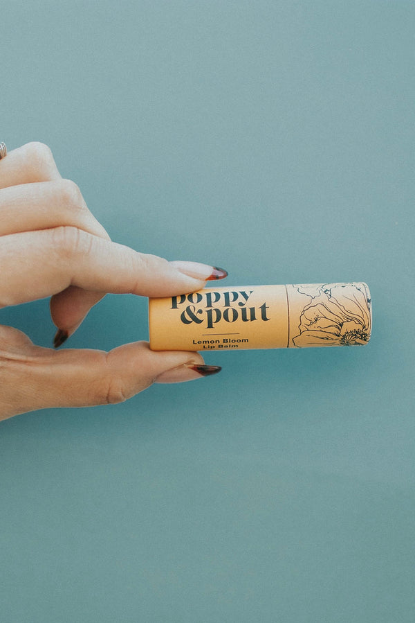 Poppy & Pout Lip Balm-Lemon Bloom